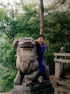Daisy Sijia Ye as a child