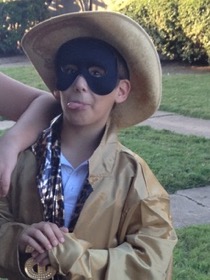 Gustavo Alejandro Machin Kairuz as a child