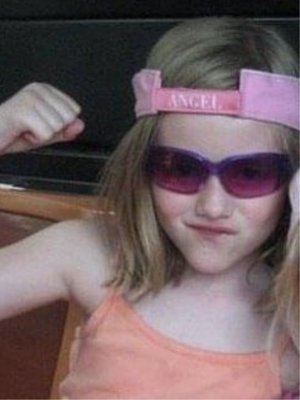 Julianna Gross as a child
