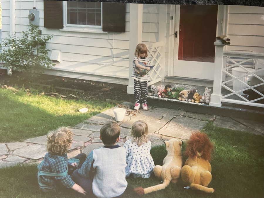 Meg Cychosz as a child