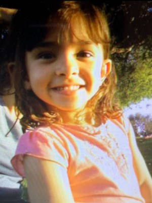 Monique Tunnell as a child